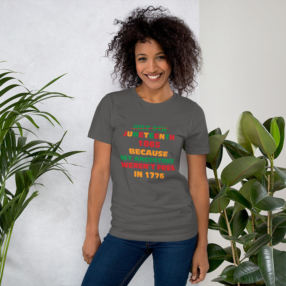 Unisex "Juneteenth" t-shirt