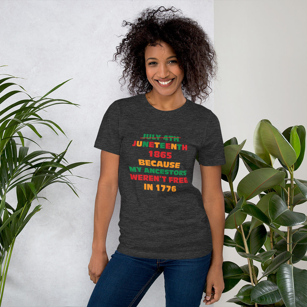 Unisex "Juneteenth" t-shirt