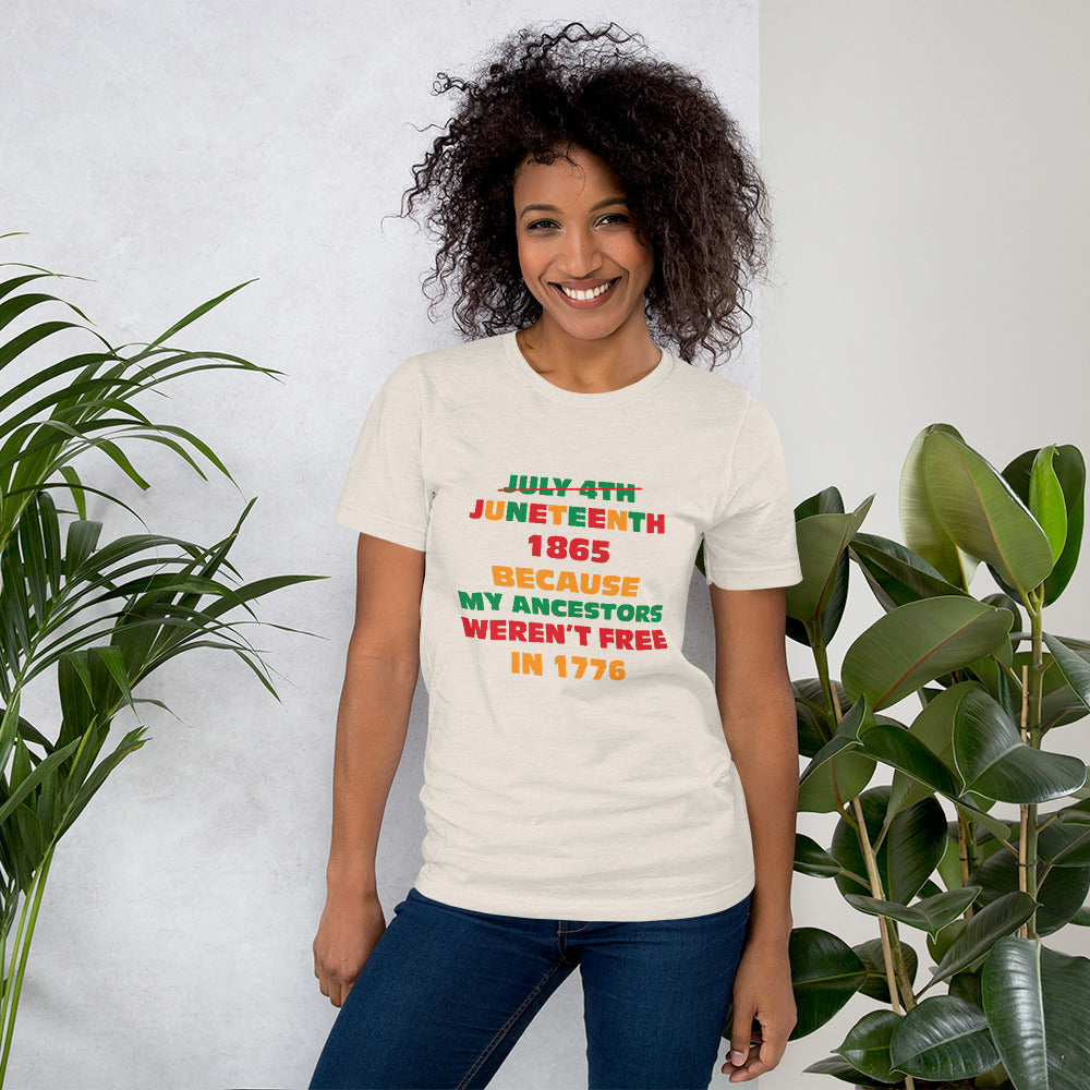 Unisex "Juneteenth" t-shirt