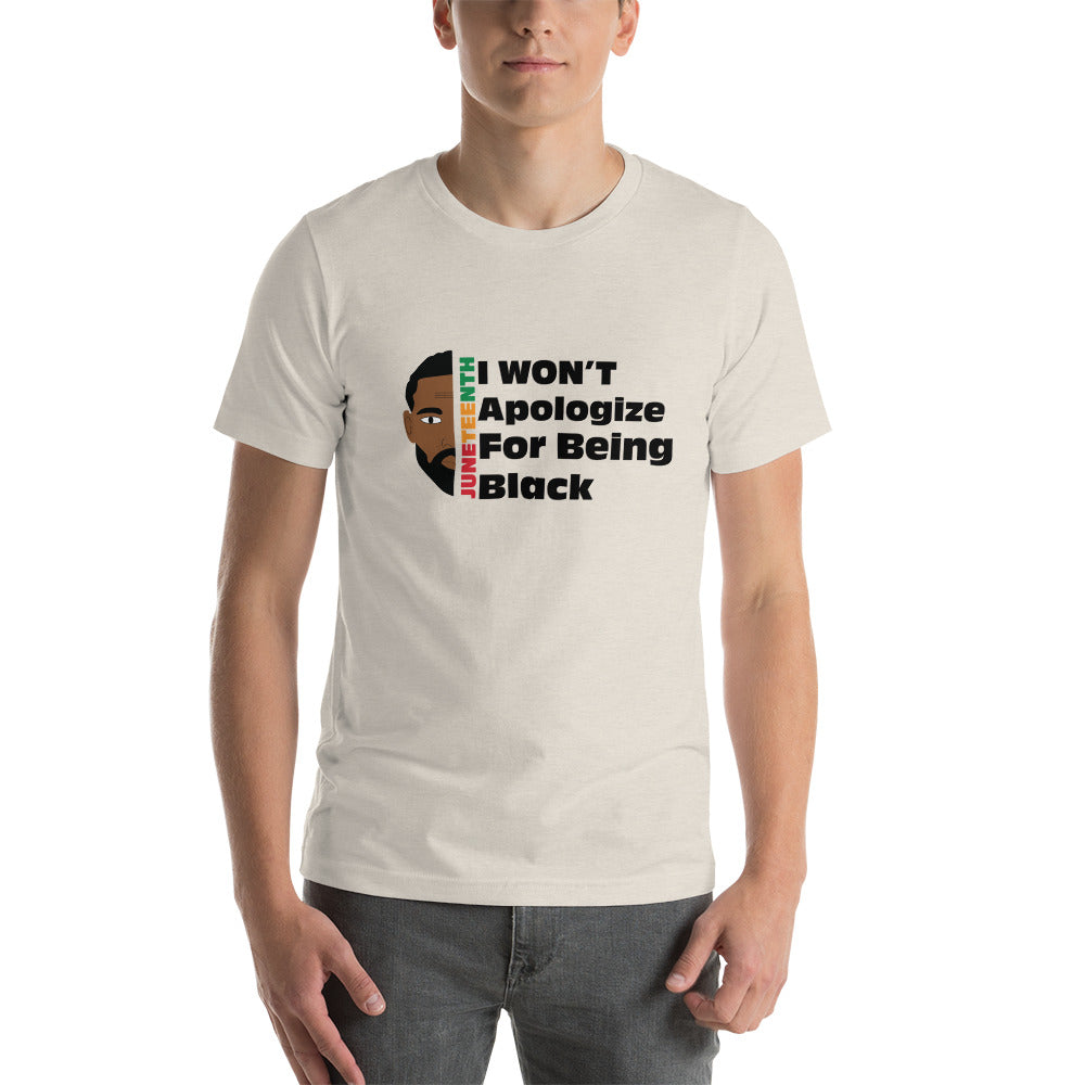 Unisex “I won’t apologize” t-shirt