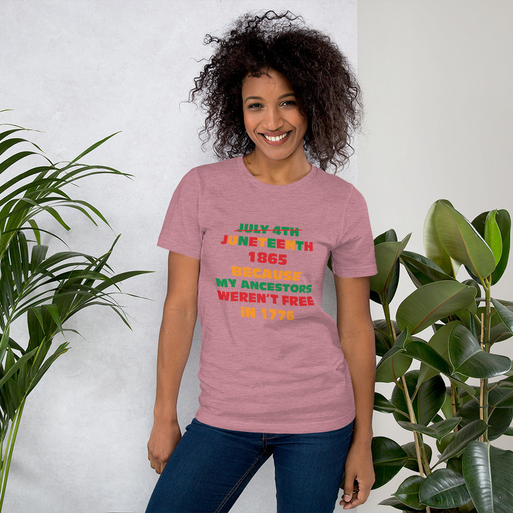 Unisex "Juneteenth" t-shirt