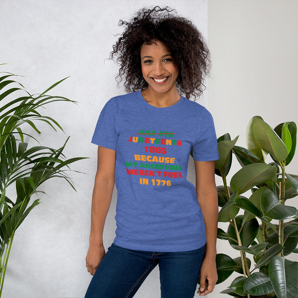 Unisex "Juneteenth" t-shirt