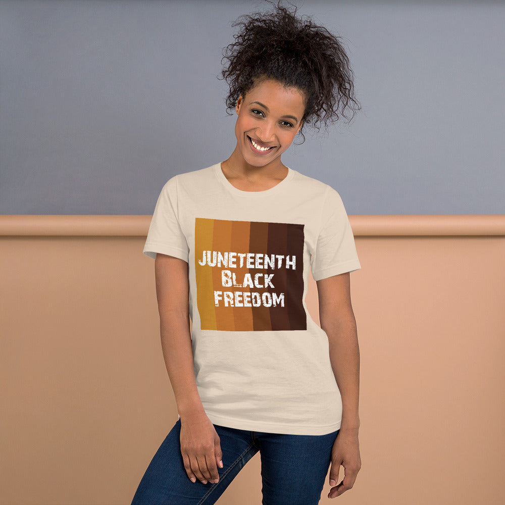 Unisex “Juneteenth black freedom” t-shirt