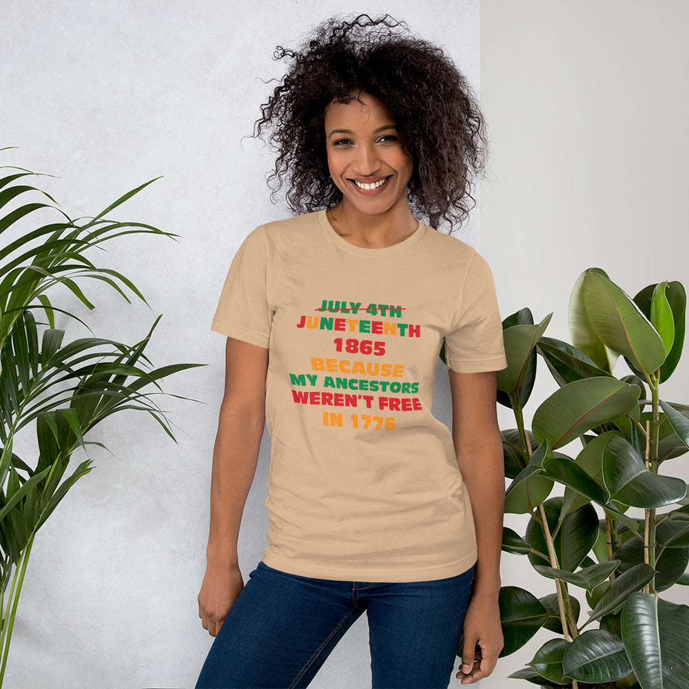 Unisex "Juneteenth" t-shirt