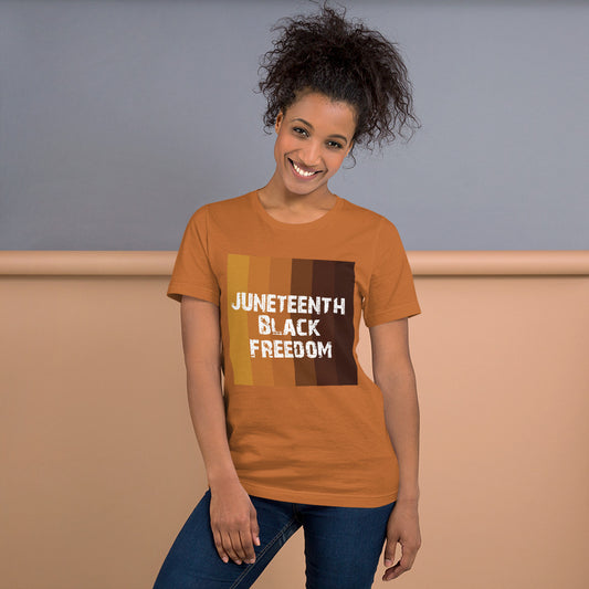 Unisex “Juneteenth black freedom” t-shirt