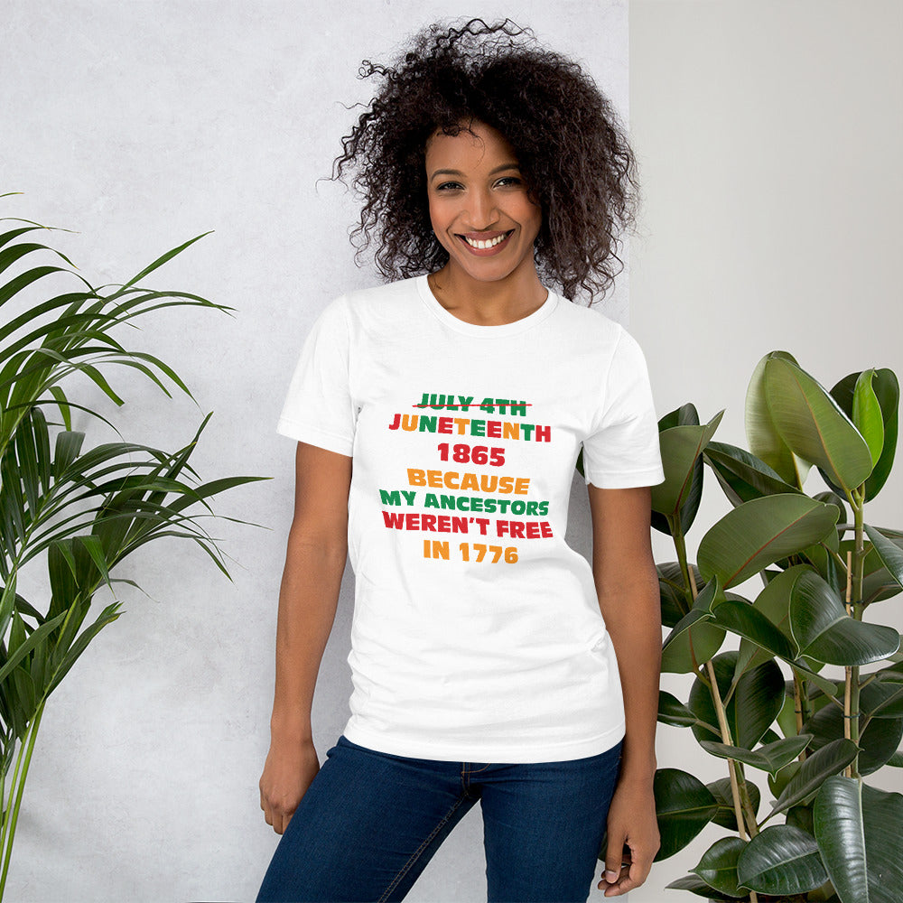 Unisex "Juneteenth" t-shirt