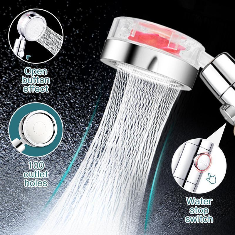 360 Rotating Shower Head/ High Pressure Water Saving Spray Head