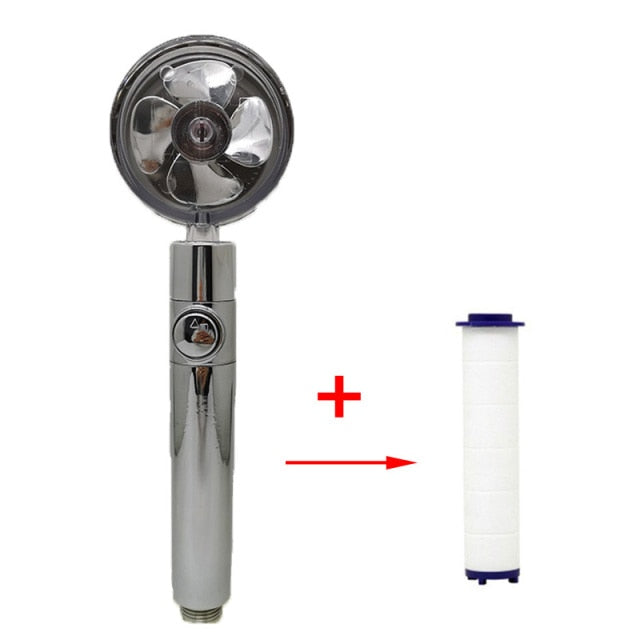 360 Rotating Shower Head/ High Pressure Water Saving Spray Head