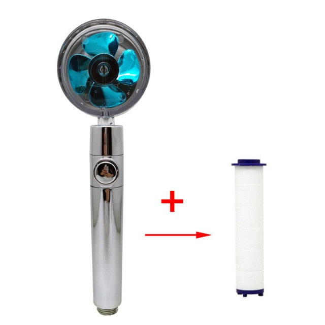 360 Rotating Shower Head/ High Pressure Water Saving Spray Head