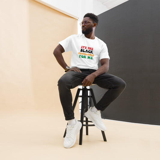 Men "it's the Black Excellence" classic tee