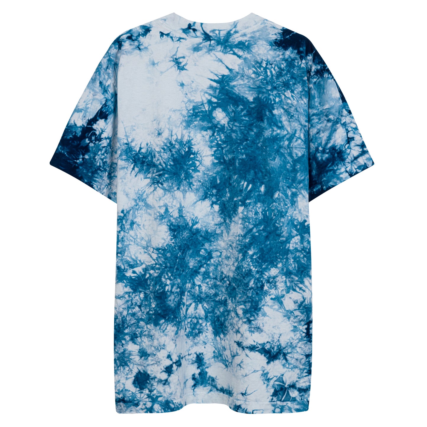 Oversized tie-dye "You Can Get Blocked" t-shirt