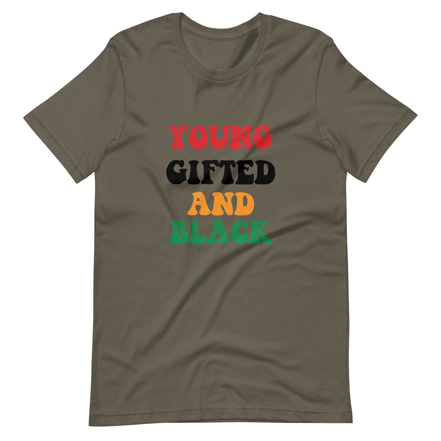 Unisex “Young Gifted and Black” t-shirt