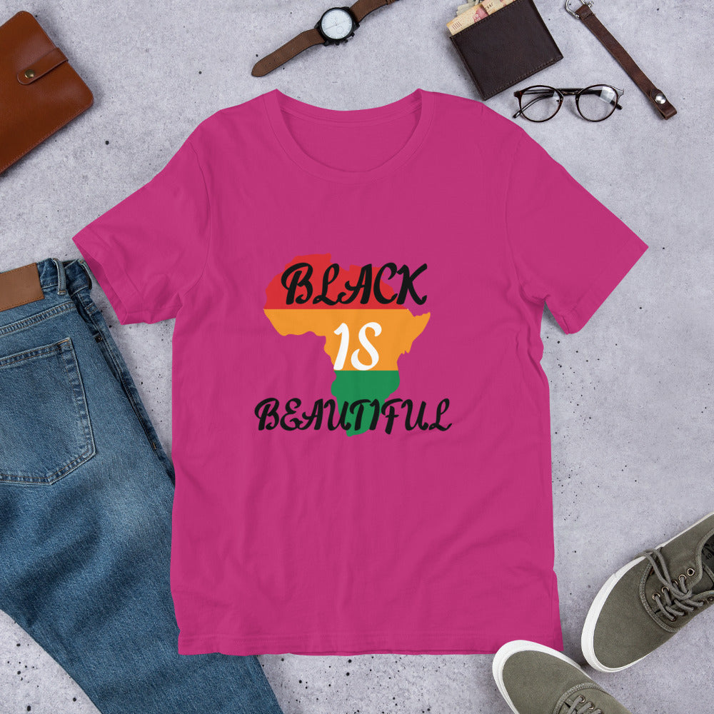 Unisex "Black is beautiful" t-shirt