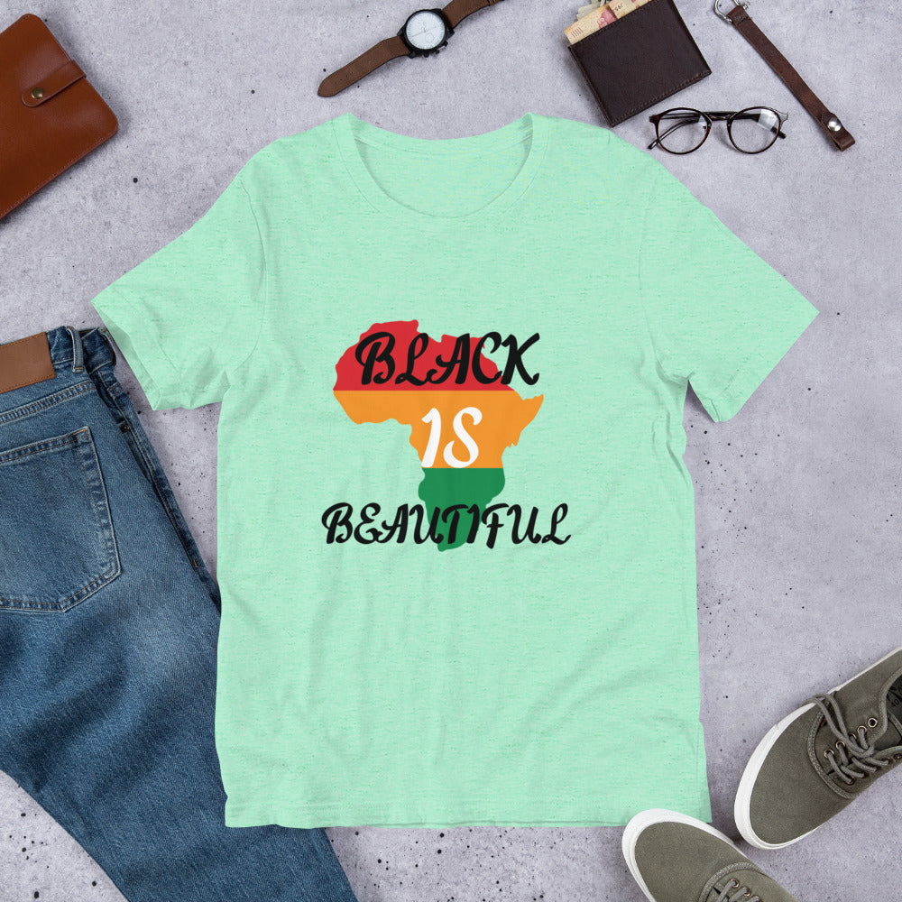 Unisex "Black is beautiful" t-shirt