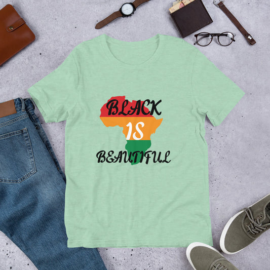 Unisex "Black is beautiful" t-shirt