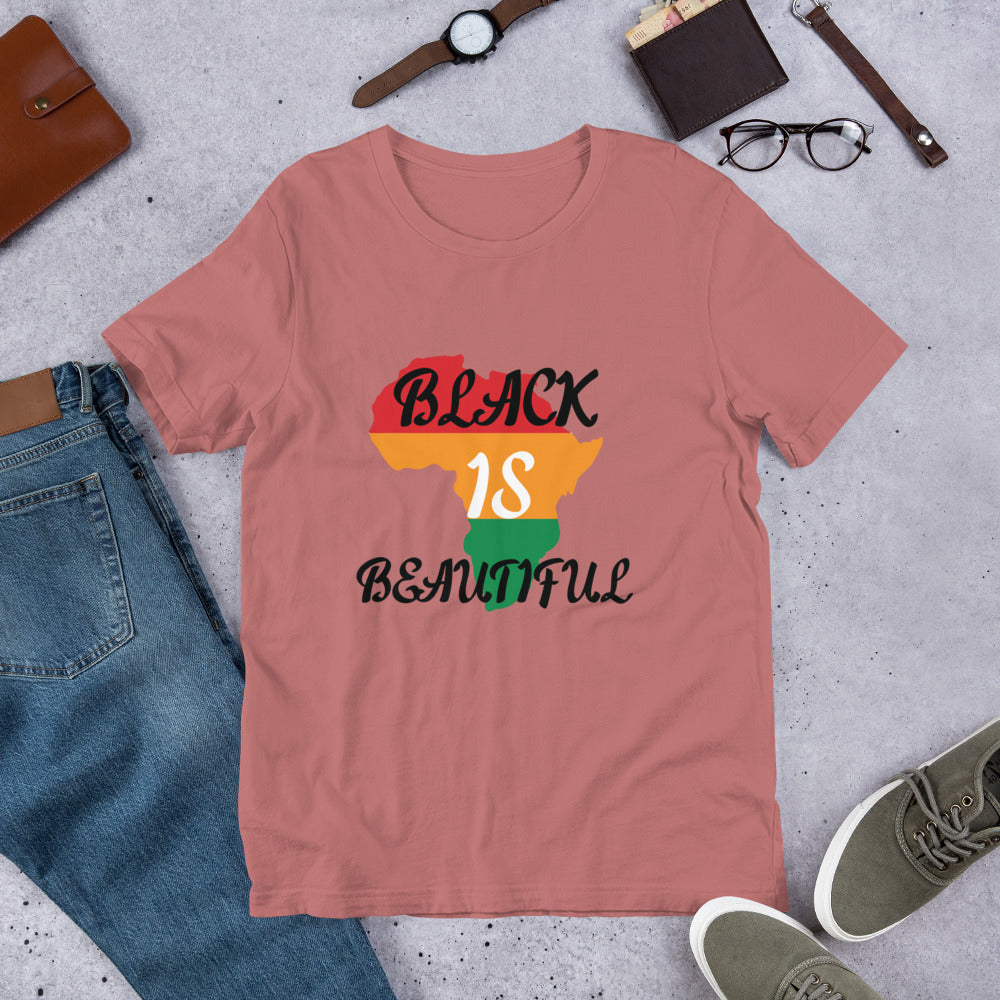 Unisex "Black is beautiful" t-shirt