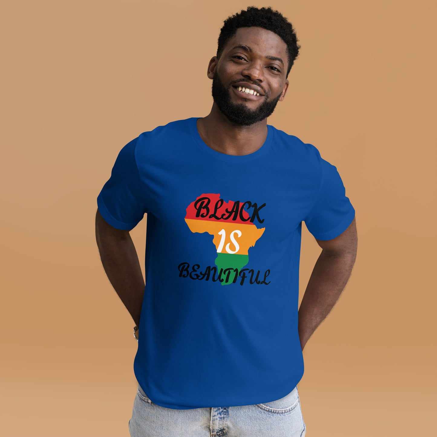 Unisex "Black is beautiful" t-shirt