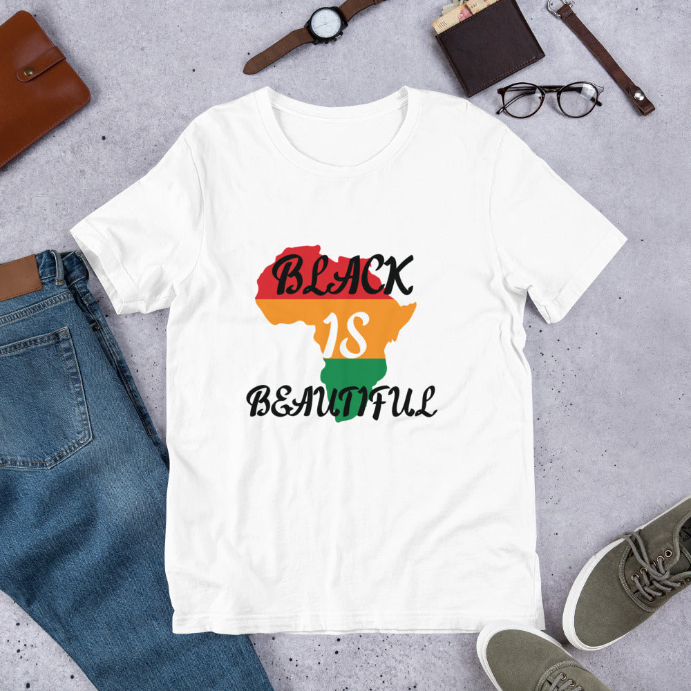 Unisex "Black is beautiful" t-shirt