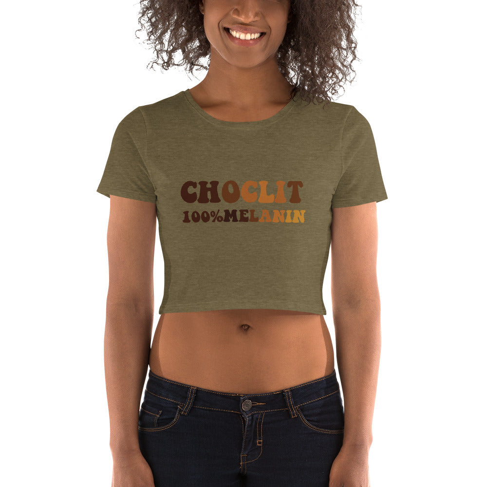 Women’s "Choclit" Crop Tee