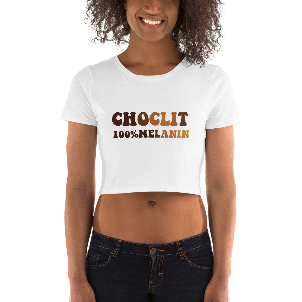 Women’s "Choclit" Crop Tee