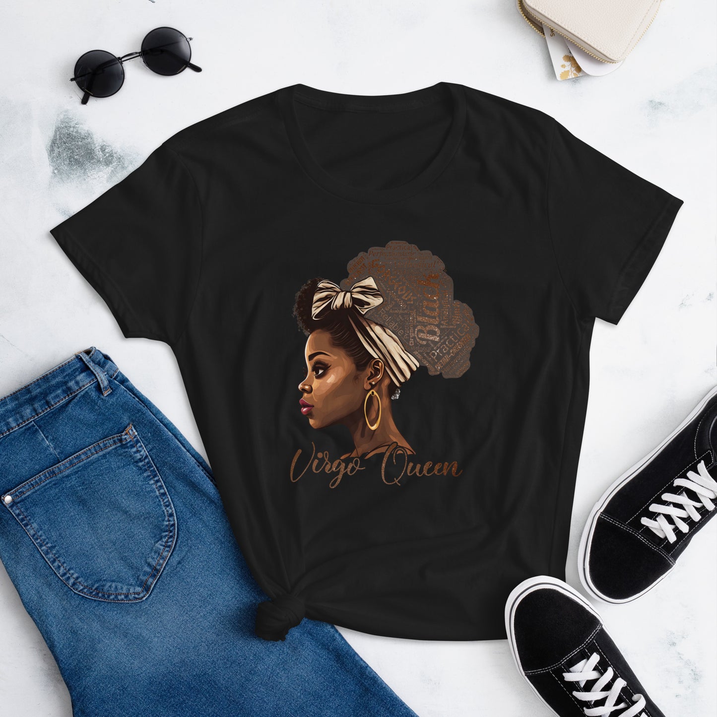 Women's short sleeve "Virgo Queen" t-shirt