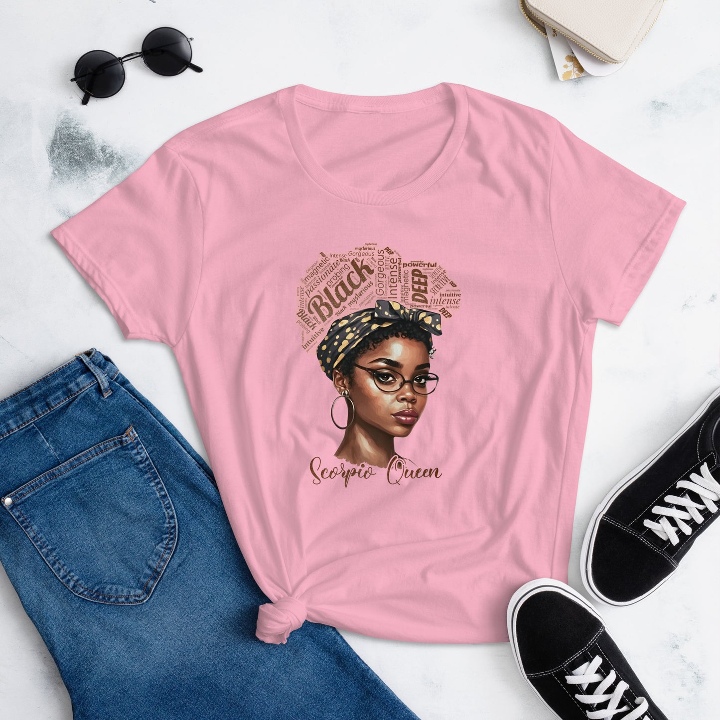 Women's short sleeve "Scorpio Queen" t-shirt