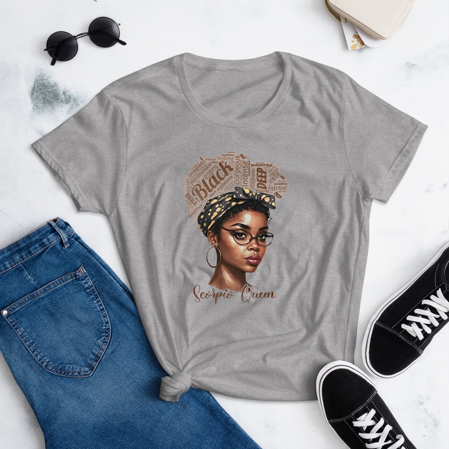 Women's short sleeve "Scorpio Queen" t-shirt