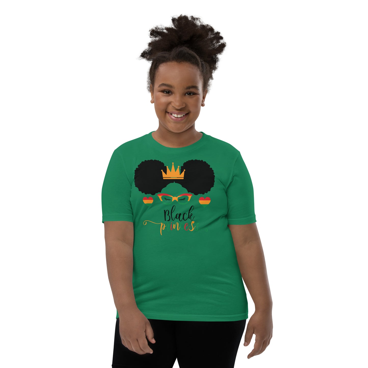 Youth Short Sleeve “Black Princess” T-Shirt